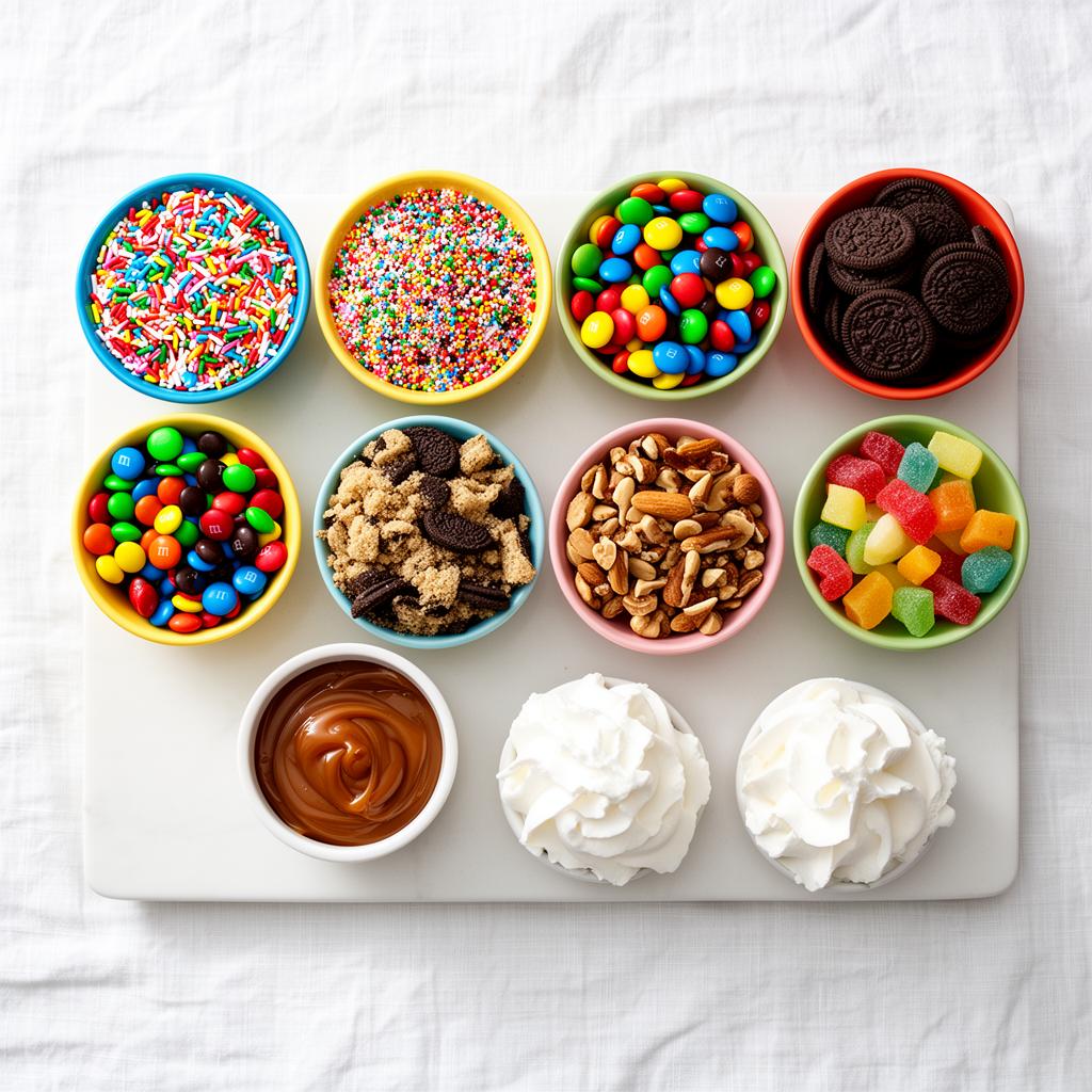 Custom Sundae The Sundae Funday Bar | New Orleans Portable Sundae Bar & Event Catering